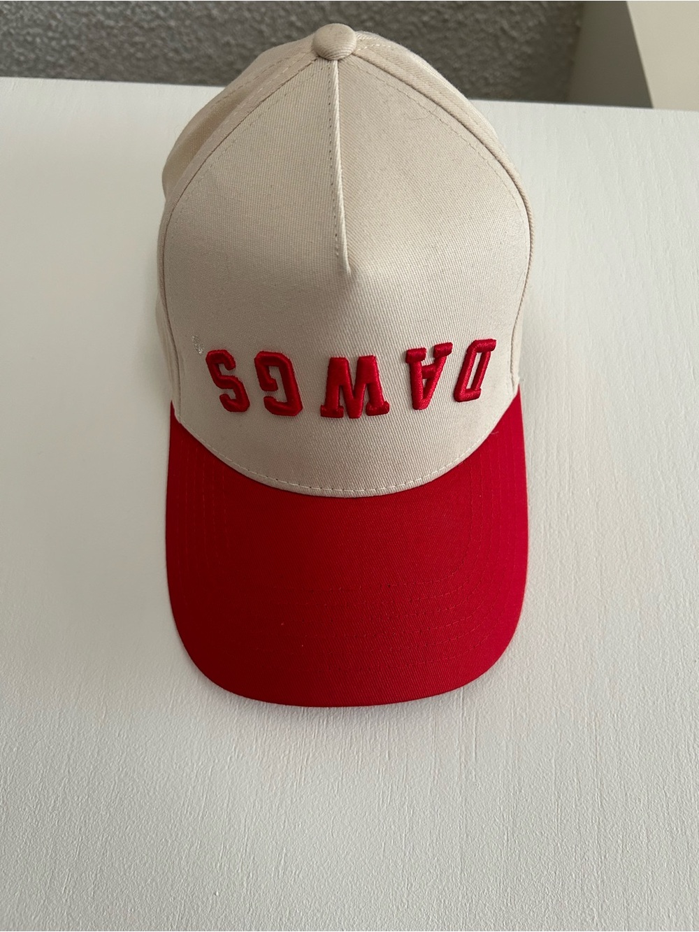 Georgia Bulldogs Rivals Baseball Cap with Raised 'DAWGS' Embroidery